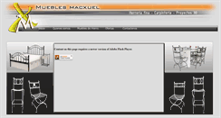 Desktop Screenshot of mueblesmacxuel.com.ar